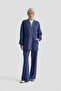 Elastic Waist Palazzo Pants 25Kd4039 Navy Blue - 2