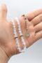 Quartz Stone 33-Piece Prayer Beads with Metal Tassel 8mm Sphere Cut 902505 - 5