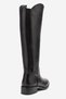 Ruiz Black Skin Genuine Leather Stretch Detailed Women's Boots - 8