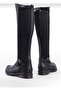 Women's Black Buckle Stretch Boots 1975000 - 6