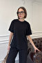 Short Sleeve Basic T-shirt- BLACK