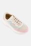 Women Textured Lace Up Casual Shoes, Multicolor