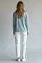Women's Knitted Long Sleeve Round Neck T-Shirt - 6