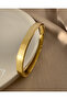 Pleated Textured Steel Flat Clamp - Golden Plissé - 2