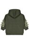 Little Fossil Printed Cardigan for 2-5 Years - Khaki - 2