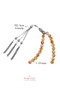Certified 10 mm Citrine Silver Natural Stone Rosary - 2