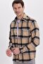 Men's Regular Fit Comfortable Cut Winter Plaid Lumberjack Shirt