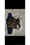 Hair Braid Foil Print Sweater - 4
