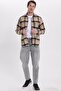 Men's Regular Fit Comfortable Cut Winter Plaid Lumberjack Shirt - 4