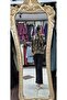Hair Braid Foil Print Sweater