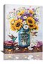 Graffiti Canvas Wall Art 30x40cm Colorful Street Art Framed Room Decor