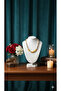A Quality Big Beaded Acrylic Design Women Necklace - 2