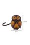 Handmade Genuine Leather Owl Design Zippered Women's Wallet |   Coin Card Key Bag Md 1 - 8
