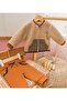 Baby Winter Cardigan Set with Combed Cotton Lining - 2