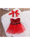 Girls' Sequined New Year Romper Dress