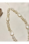 Baroque Pearl and Tulip Detailed Phone Lanyard Phone Accessory Bag Ornament - 4