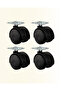 عجلات أرجل الطاولة بدون قفل مقاس 6 سم من LVSQVR، مجموعة من 4 (230943) متعددة الأغراض - 3