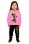 Groot Printed Children's Tracksuit Set 3 Thread Ş Fleece-Lined Cotton Fabric Hooded