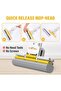 PVA Quadruple Rollers Telescopic Mop - 3