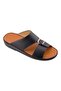 A E T Arabic Sandals For Men, Outdoor Mens Slippers, Open Toe, Genuine Softy Leather with Buckle