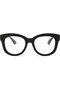 Retro Blue Light Glasses for Women Men Thick Square Computer Eyeglasses