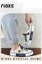 Women's Mules, Canvas Low Top Sneakers, Classic Lace-up Backless Shoes, Lightweight Walking Shoes fo - 4