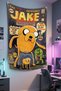 Gamer Wall Cloth, Playstation Xbox – Movie Themed, High-Quality Fabric, Tapestry Wall Carpet