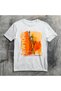 New York City Printed and Crew Neck T-Shirt White - 2
