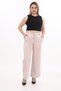 Women's Powder Summer Stone Logo Printed Pipe Leg Trousers