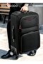 طقم حقائب سفر مكون من 3 قطع، حقائب ناعمة الجوانب قابلة للتوسيع، خفيفة الوزن ومتينة، مزودة بعجلات دوارة مزدوجة وقفل TSA - 6