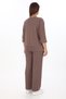 Women's Mink Seasonal Elastic Waist Pocketed Pipe Leggings 2-Piece Set - 5
