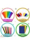 Arts and Crafts Supplies Jar for Kids Craft Art Supply Kit for Toddlers & All Age Group - All in One - 4