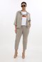 Women's Mink Summer T-Shirt with Snap Pockets and Accessories Printed 3-Piece Set
