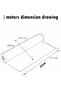 3D Self Adhesive Wall Paper Brick Stone Sticker for Bedroom Livingroom 45 x 300cm - 2