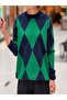 BAKLAVA PATTERNED KNIT SWEATER - 5
