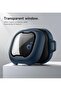 Case Compatible with Soundcore Sport X20,Rugged Shockproof Protective Headphone Cover with Cleaning Kit & Carabiner Keyring（Navy） - 4