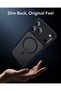 iPhone 17 Pro - 18 Pro Compatible Camera Controlled Magnetic Hybrid Case - Frosted Black - 6