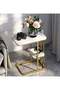 Side Table, Square Double-Layer Coffee Table - 3