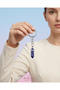 Certified Sodalite Natural Stone Keychain - 2