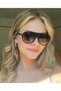 Zeus- Sunglasses Uv400 Protection Unisex New Season Vintage Retro Case and Wipe Cloth as a Gift - 2