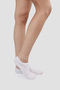 Bamboo Women's Sneaker White Socks Stitch-Free Invisible Ankle Sports Socks Premium 6-Pack - 4