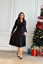 Pre-Tied Knot Dress with Stones - 4