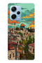 Redmi Note 12 Pro 5g Compatible Free Palestine and Dome of the Rock Printed Silicone Case