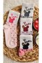 Crown-Detail Polka Dot 4-Piece Socks for 9-10 Year Old Girls - 3