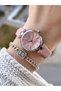 Leather Cord Mini Vintage Series 2 Years Warranty 3 Atm Resistant Women Wristwatch+Bracelet 645P