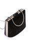 Women's Stone Embroidered Evening Dress Shoes and Bag Set - 5