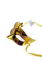 Glitter Embossed Gold Golden New Year Celebration Mask Glasses Luxury Party Accessory - 5