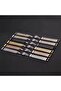 20mm Diameter Curved End Double Color Steel Watch Band - 7