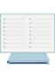 Music Notebook (F Key) 100% Handmade, Hand-Sewn, 2026 Special Collection, Viscose Fabric – A/5