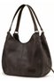 5086 Myra Women's Smoky Bitter Brown Pu Leather Casual Shoulder Bag Three Compartment Hobo Tote Handbag